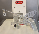Rearsets for Triumph Dayona 675 2006-2012 and Street Triple 2007-2007, Shift side, GP shifting pattern, Flyhammer