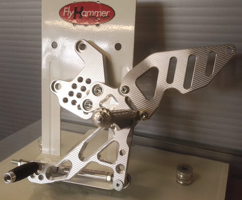 Aprilia RSV4 APRC e Tuono V4 APRC 2011 - 2016 Racing Rearsets with short drilled plates