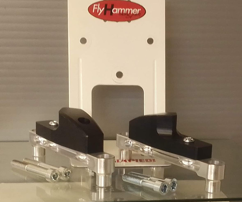 Protezione Antiurto Per Scarico Moto - Tamponi Paratelaio, Nero, Vite 10mm, Universale - Foto 4